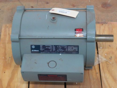 GENERAL ELECTRIC GE 5KW215AD305A 5HP 230/460V 1165RPM 215T 3PH AC MOTOR B321217