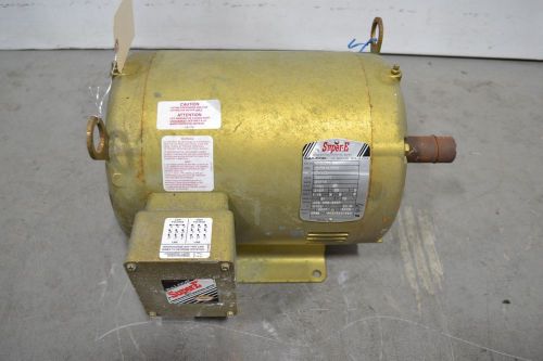 Baldor em3311t super-e ac 7-1/2hp 230/460v-ac 1760rpm 213t 3ph motor d261147 for sale