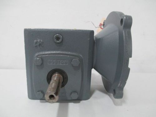 New boston gear f713-20-b5-h iso 9002 worm 0.52hp 20:1 56c gear reducer d248968 for sale