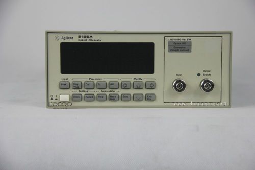 Agilent/hp 8156a optical attenuator with option 101 for sale