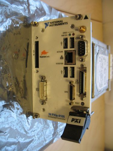 National instruments pxie-8105 2.0 ghz dual-core pxi express embedded controller for sale