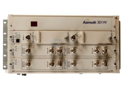 Azimuth 301w 3-port tester with 2x rfm-102 and wla-422 cards for sale