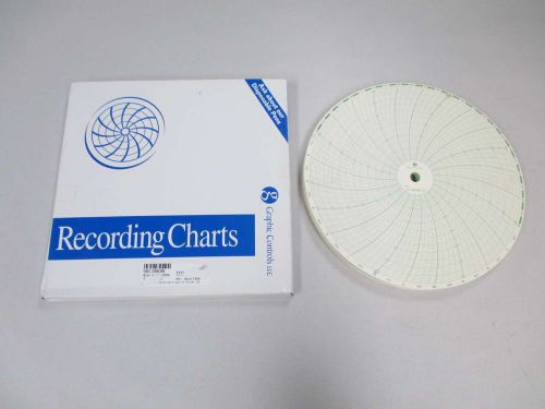 NEW GRAPHIC CONTROLS 30590296 CHART PAPER DATA ACQUISITION AND RECORDERS D424052