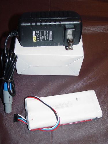 AC ADAPTER BATTERY CHARGER &amp; AND GOOD USED BATTERY  3M DYNATEL 965DSP NEW IN BOX