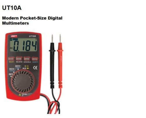 UNI-T DVM UT10A DIGITAL VOLTMETER / POCKET MULTIMETER DMM Palm Sized Meter