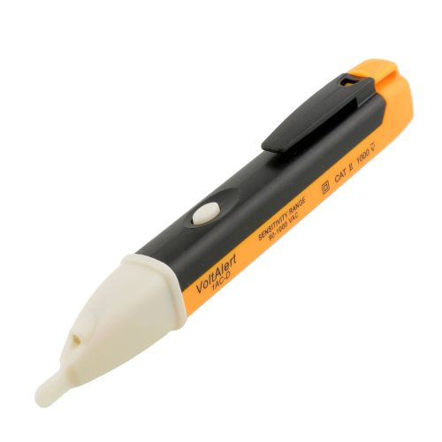 Yellow 1AC-D LED Electric Alert Pen Non-Contact Test Pencil Tool Sensor