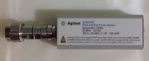 Agilent E9327A Peak And Avg Power Sensor 5Mhz 50Mhz-18Ghz