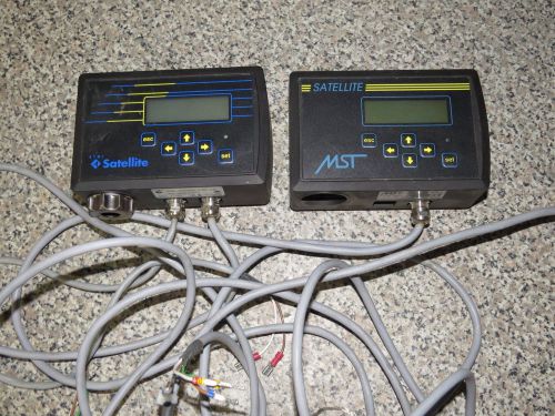 3 ATMI FMK SATELLITE 4-20 GAS TESTERS- P/N 9602-0200 &amp;  SENSOR HEAD &amp; BOXES