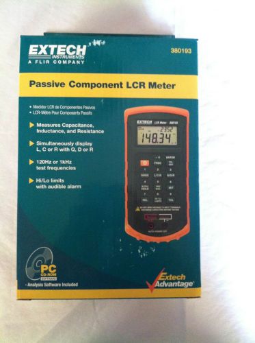 Extech 380193: passive component lcr meter for sale
