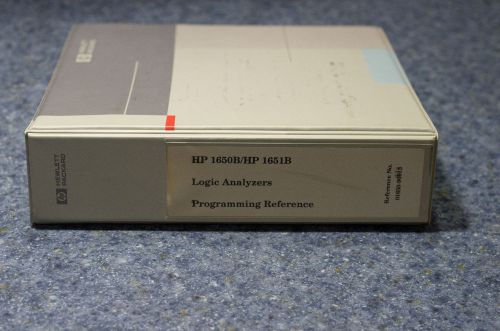 HP 1650B / HP 1651B Logic Analyzer Programming Reference