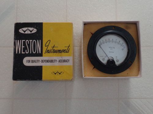 Weston Insturments Volt Meter Model 594 in original box