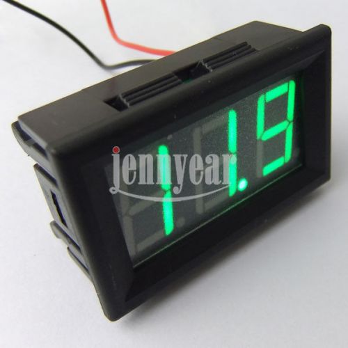 0.56&#034; 7V~150V DC Green LED Digital Display Voltmeter Power Monitor Voltage Meter