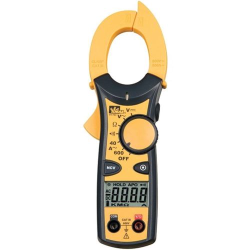 Ideal 61-744 clamp meter 600 amp clamp-pro measures up to 600aac for sale