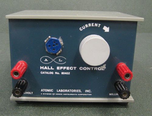 Atomic Laboratories Inc. Hall Effect Control Catalog No. 80402