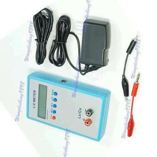 LC200A Tool L/C Inductance Capacitance Multimeter Meter + DC + USB Cable