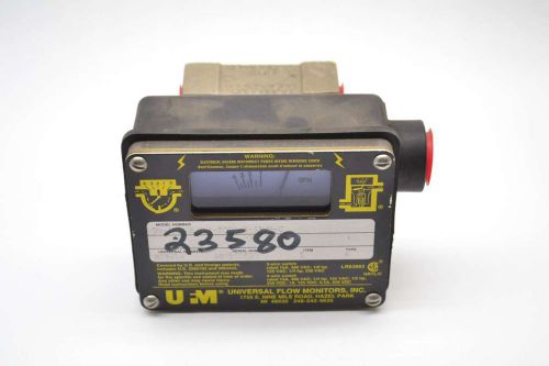 Ufm sn-asb4glm-4-500v.9-a1wr-c indicator 3-15lpm 1-4gpm water flow meter b436552 for sale