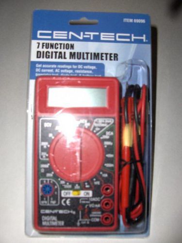 CEN-TECH Digital Multimeter Voltmeter