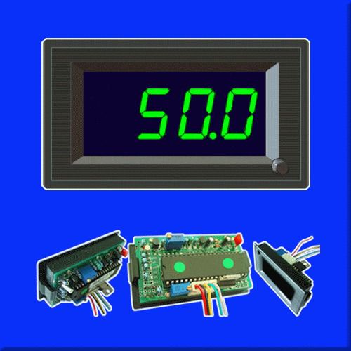 50V/100A GREEN LED DIGITAL SOLAR PANEL METER AMMETER AMP METER VOLTMETER + SHUNT