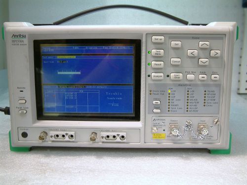Anritsu mp 1550a pdh/sdh anaylzer opt. 06 07 10 includes optical module mp0109a for sale