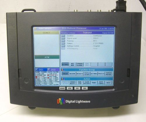 Digital Lightwave ASA-PKG-DS3 Fiber Optic Network Analyzer Tester ASA-312 47691