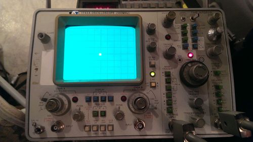 HP 1742Aoscilloscope Works great and has built in Multimeter option 2 leads also