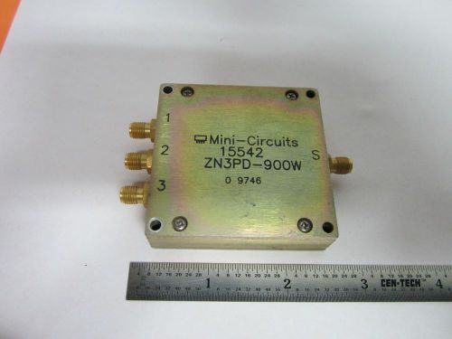 Mini circuits rf frequency power splitter zn3pd-900w bin#b2-c-84 for sale