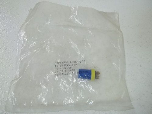 AMPHENOL 10-825806-06S CONNECTOR *NEW IN A FACTORY BAG*