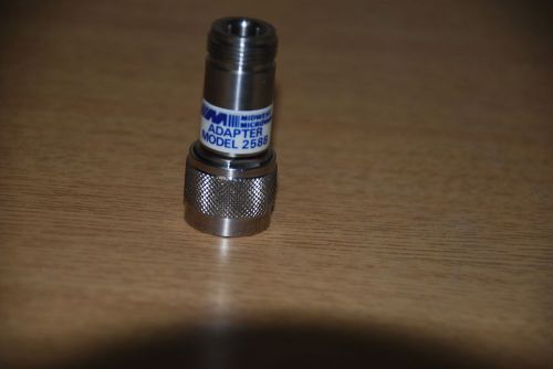 MIDWEST MICROWAVE 2588 RF COAXIAL ADAPTER 50 OHM (PL-A8-27)