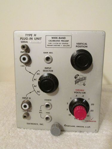 Tektronix    Type H   Plug-in