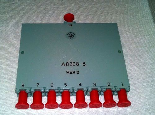 A8268-8 RF Power divider 8-18 GHz 8 Way GHz /SDP