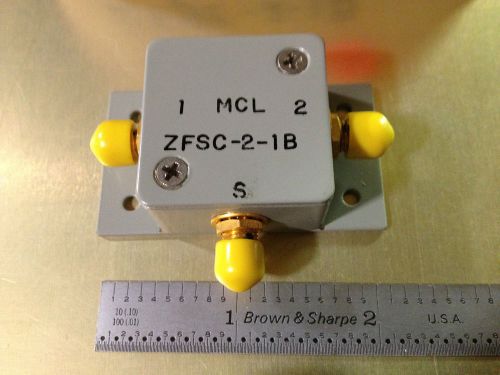 Mini-Circuits ZFSC-2-1B Power Splitter / Combiner New! 5 to 500 MHz 50? SMA (F)