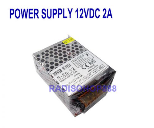 S-25-12 Super Stable Power supply unit 24W DC12V ( 10.5 - 13.8V ) 2AMP