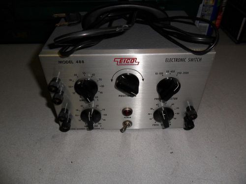eico model 488 electronic switch working