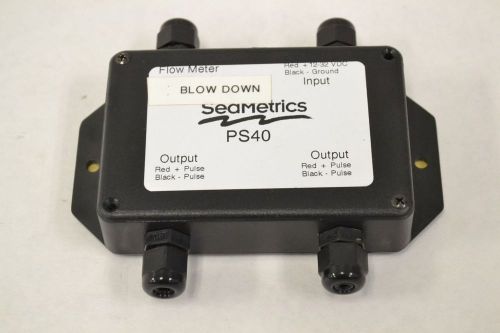 Seametrics ps40 water flow meter pulse signal splitter 12-32v-dc part b295205 for sale