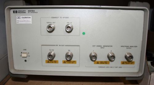 HP 83215A RF Interface