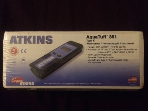 Cooper-atkins 351 aquatuff type k waterproof thermocouple for sale