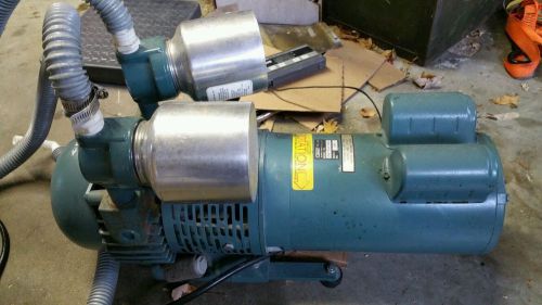 GAST VACUUM PUMP MDL#: 2567-D121-G561X 1 HP 115/208-230 VOLTS