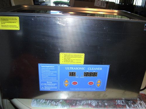Ultrasonic cleaning machine, commercial grade large capacity, 5.5 gal. new for sale