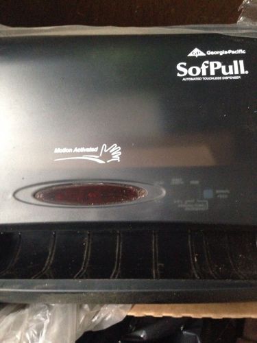 SofPull automated touch less towel dispenser