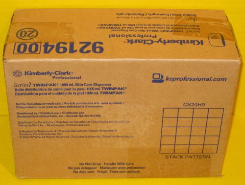 Kimberly-Clark Professional Series 92194 Twinpak 1000 mL Skin Care Dispenser