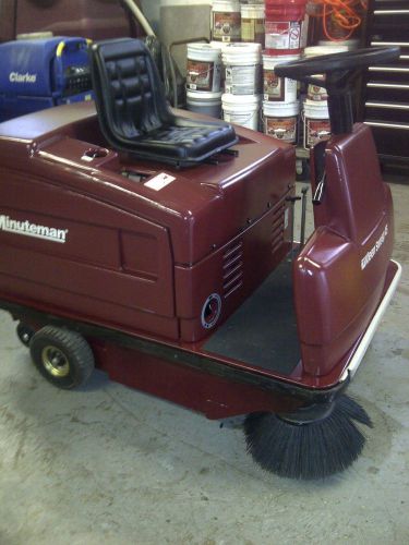 Minuteman kleen sweep rs503 ride on sweeper for sale