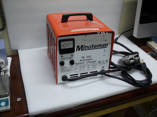 Minuteman 36V/20A Automatic Battery Charger Golf car ,Burnisher charger