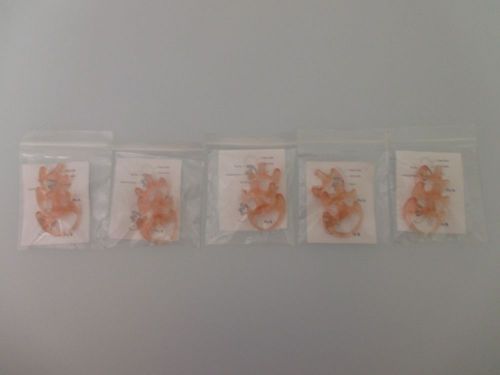 5 x cp200 xpr6500 – pink gel ear inserts for 1, 2 and 3-wire surveillance kits for sale