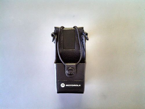 Motorola cp200 cp185 cp150 cp110 leather case rln5383 for sale