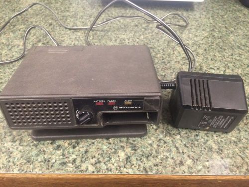 Motorola Minitor II VHF alert receiver with charger amp