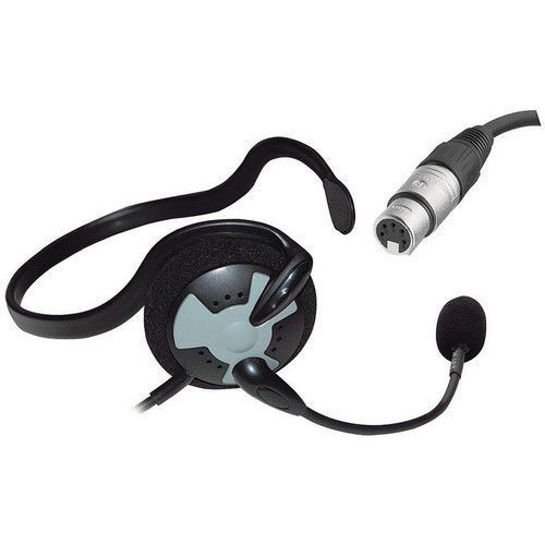 Headsets with 5-pin xlr/f eartec fusion behind-the-neck (5-pin xlr-f) fn5xlr/f for sale