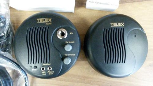 Telex Communications Window Intercom TX-ICW-6 with Gooseneck Microphone