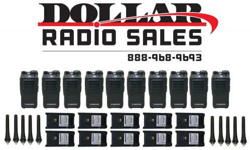 10 lot titan radio tr200 uhf 450-470mhz 16ch 2w  for sale