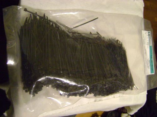 Panduit cable tie plt1m-m0 cable ties nylon 3.9&#034; black (1 bag/1000 pcs) for sale