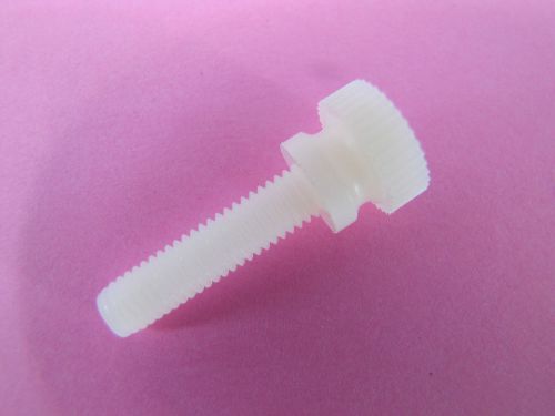 10 pc&#039;s nylon thumb screws w/shoulder knurled head 10-32 x 3/4&#034; | 091032075t for sale